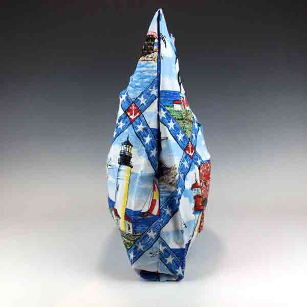 Eco Friendly FoldUp Market Bag- Lighthouse - Image 5